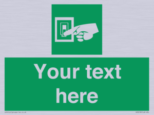 Custom Light Switch Sign